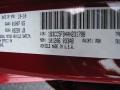  2010 Avenger R/T Inferno Red Crystal Pearl Color Code PRH