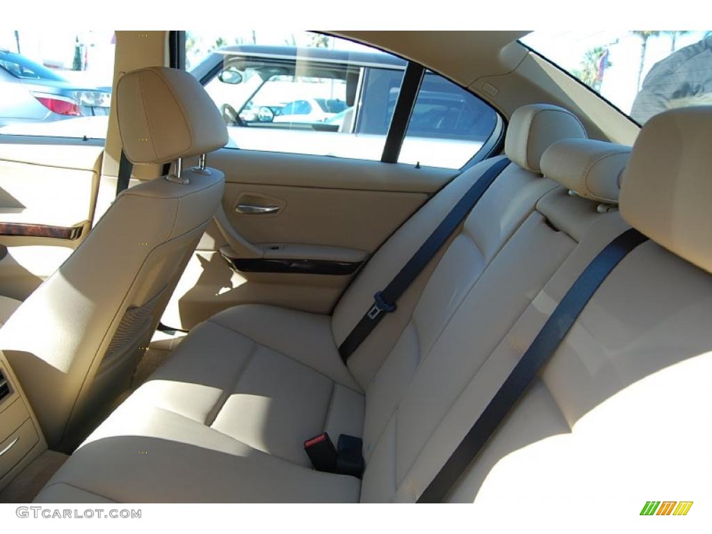 2008 3 Series 328i Sedan - Monaco Blue Metallic / Beige photo #6