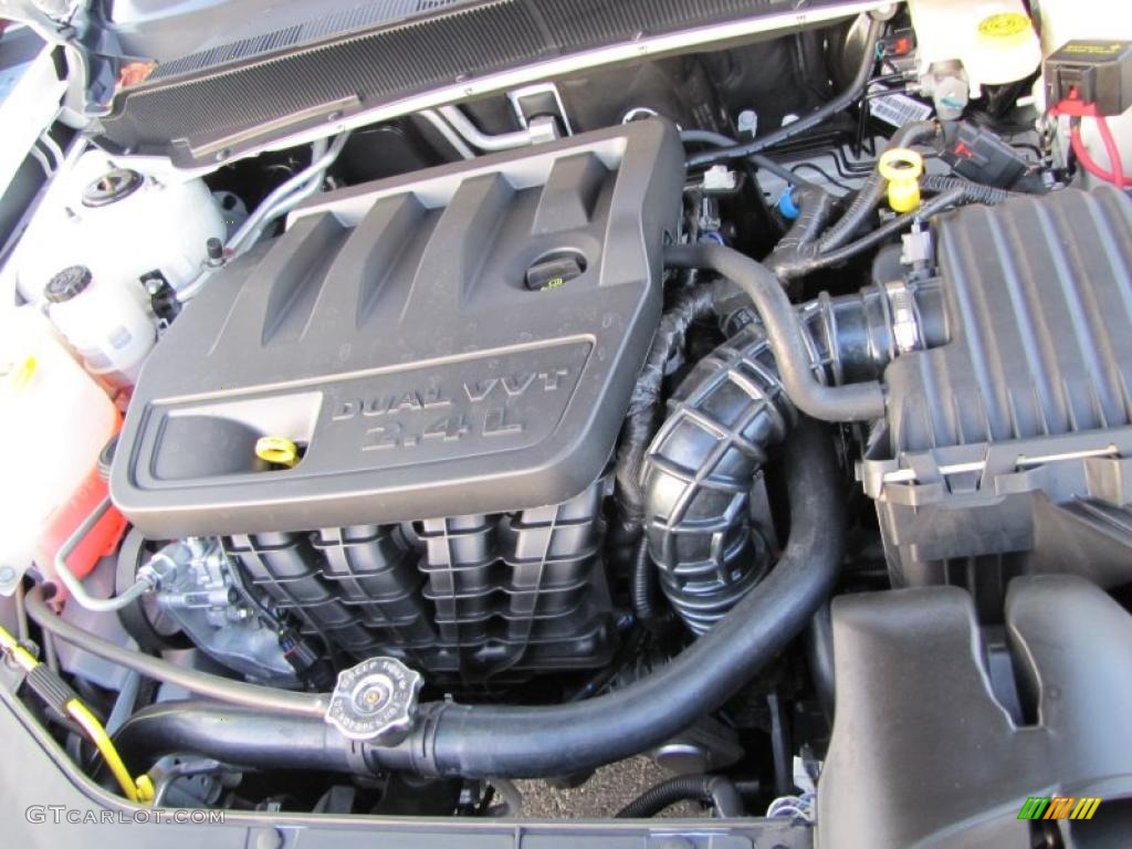 2010 Dodge Avenger R/T 2.4 Liter DOHC 16-Valve Dual VVT 4 Cylinder Engine Photo #39113289