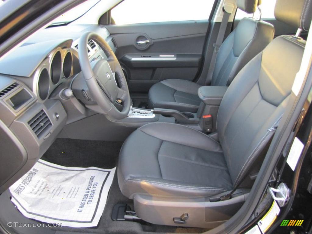 Dark Slate Gray Interior 2010 Dodge Avenger R/T Photo #39113457