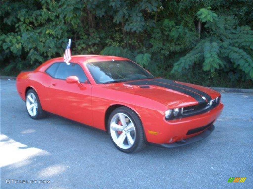 2009 Challenger SRT8 - TorRed / Dark Slate Gray photo #1