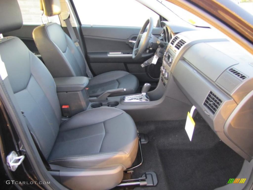 Dark Slate Gray Interior 2010 Dodge Avenger R/T Photo #39113509