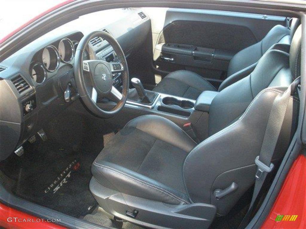 Dark Slate Gray Interior 2009 Dodge Challenger SRT8 Photo #39113650