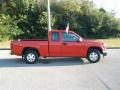 2006 Cherry Red Metallic GMC Canyon Work Truck Extended Cab  photo #2