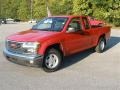 2006 Cherry Red Metallic GMC Canyon Work Truck Extended Cab  photo #7