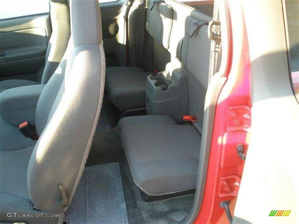 Dark Pewter Interior 2006 GMC Canyon Work Truck Extended Cab Photo #39114064