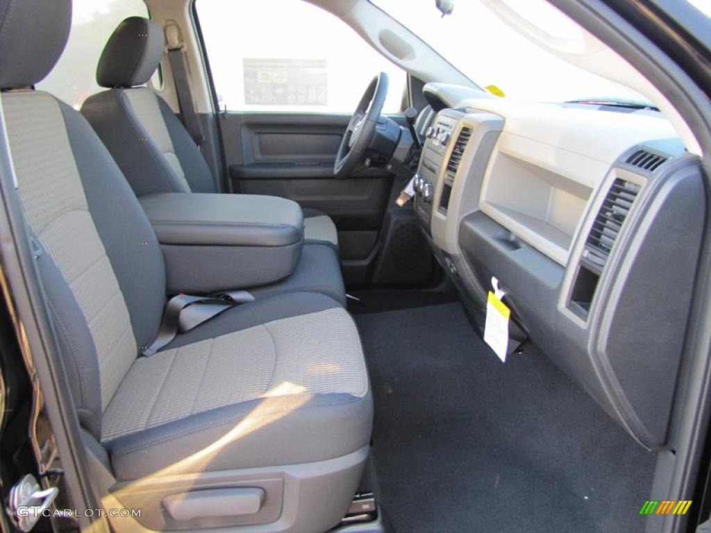 Dark Slate Gray/Medium Graystone Interior 2011 Dodge Ram 1500 ST Quad Cab Photo #39114228