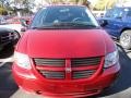 2007 Inferno Red Crystal Pearl Dodge Caravan SXT  photo #2