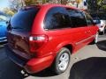 2007 Inferno Red Crystal Pearl Dodge Caravan SXT  photo #5