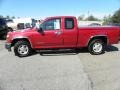 2005 Dark Cherry Red Metallic Chevrolet Colorado LS Extended Cab  photo #2