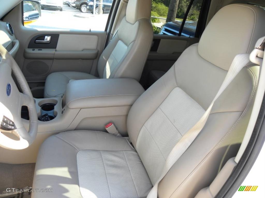 Medium Parchment Interior 2004 Ford Expedition Eddie Bauer Photo #39114848