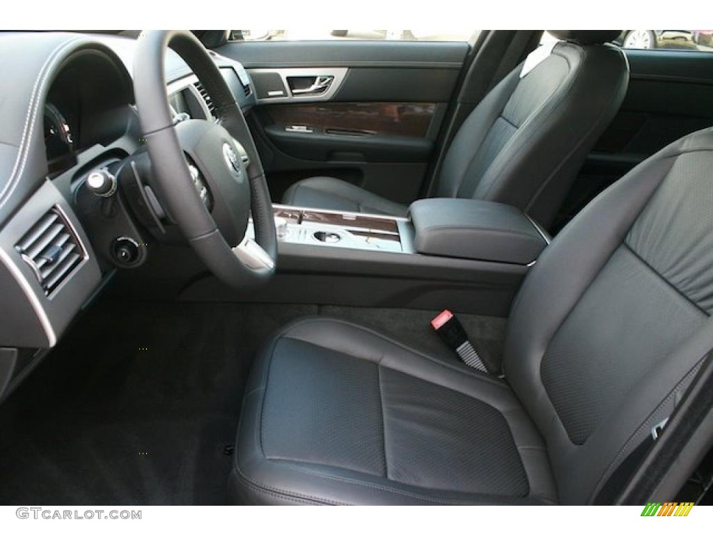 Warm Charcoal Interior 2011 Jaguar XF XF Supercharged Sedan Photo #39115028