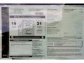 2011 Jaguar XF XF Supercharged Sedan Window Sticker
