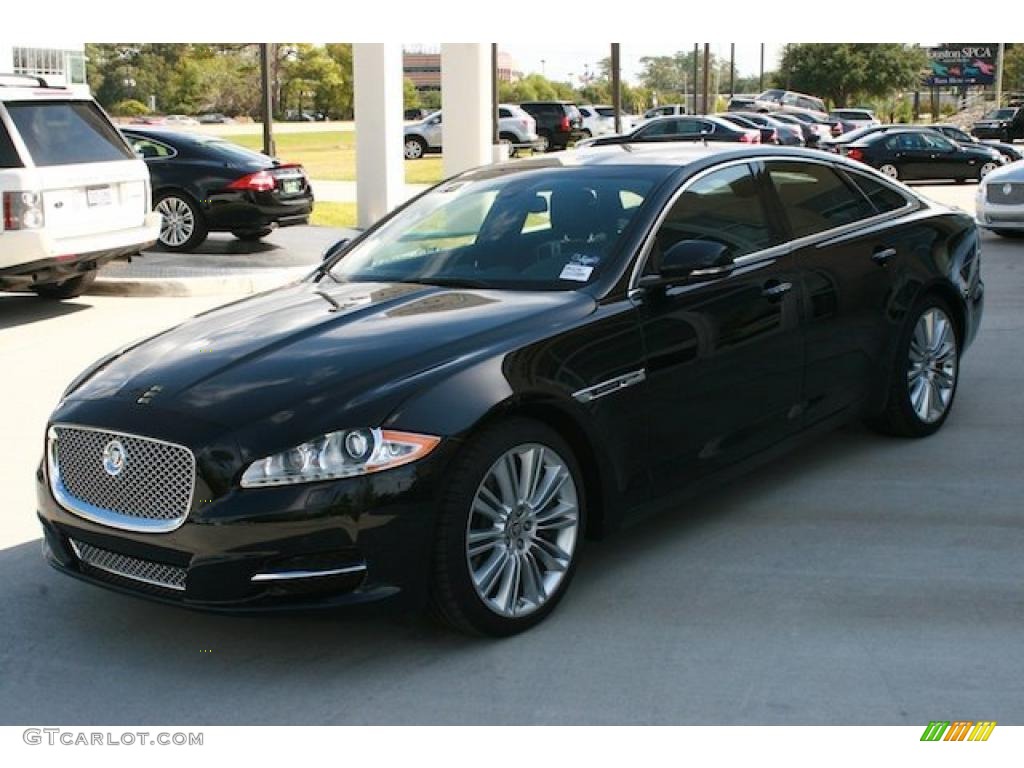Ultimate Black Metallic 2011 Jaguar XJ XJ Supercharged Exterior Photo #39115304