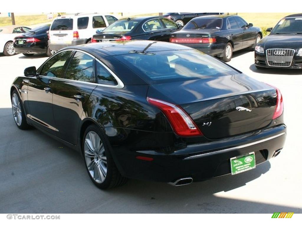 Ultimate Black Metallic 2011 Jaguar XJ XJ Supercharged Exterior Photo #39115364