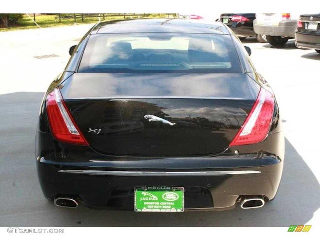 Ultimate Black Metallic 2011 Jaguar XJ XJ Supercharged Exterior Photo #39115377