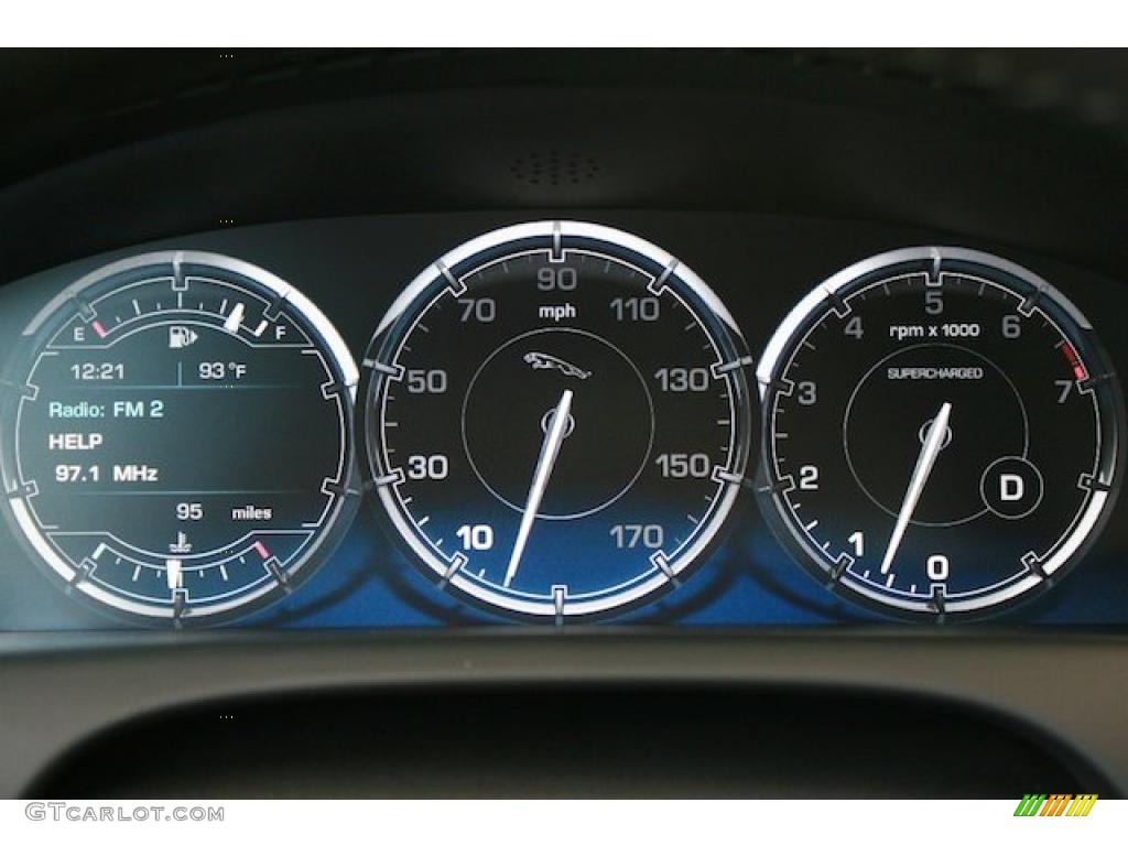 2011 Jaguar XJ XJ Supercharged Gauges Photo #39115405