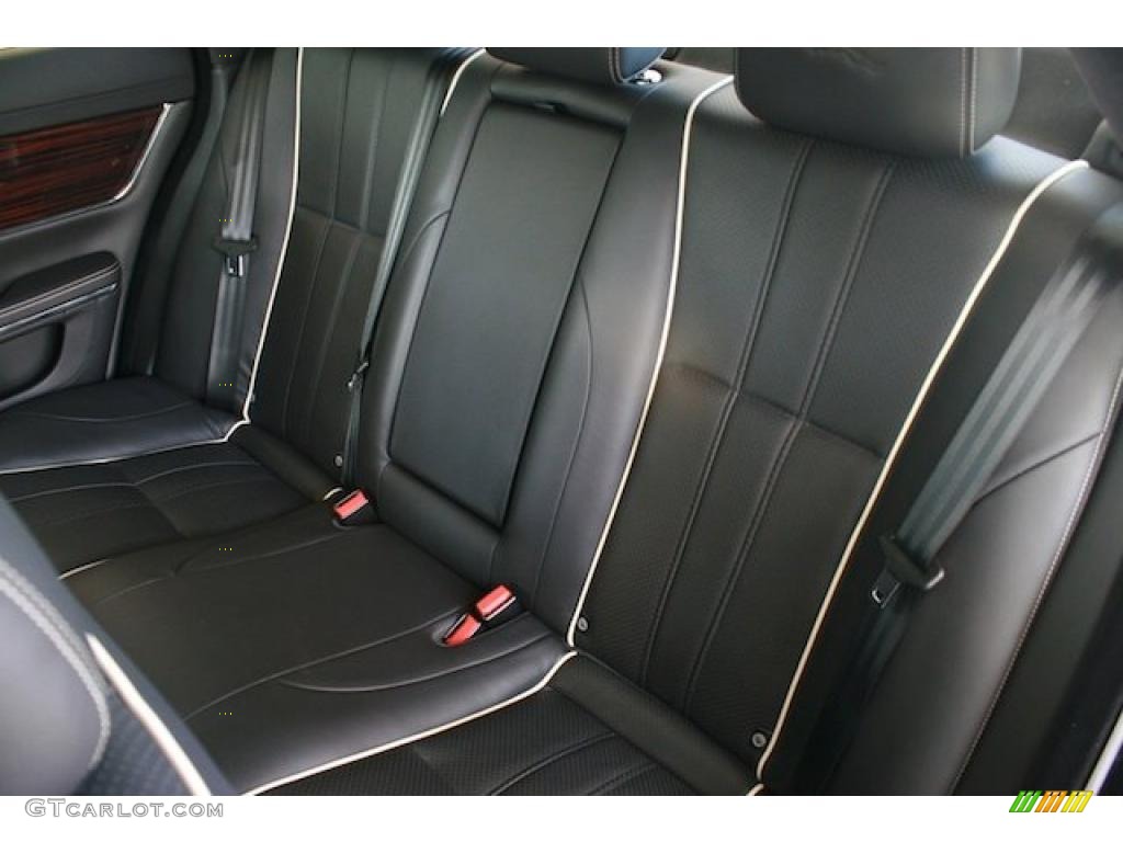 Jet Black/Ivory Interior 2011 Jaguar XJ XJ Supercharged Photo #39115469