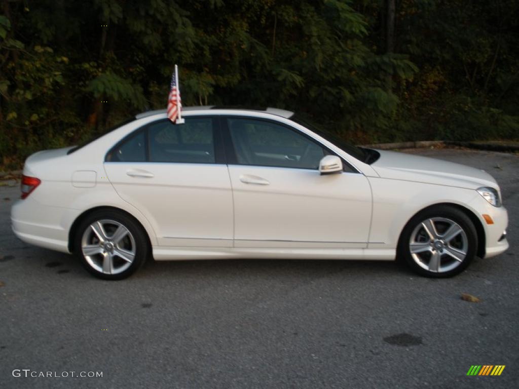 Arctic White 2010 Mercedes-Benz C 300 Sport Exterior Photo #39115937