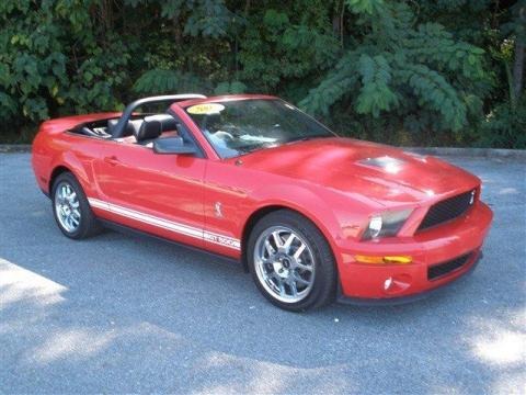 2007 Ford Mustang Shelby GT500 Convertible Data, Info and Specs