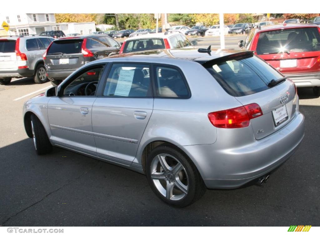 2006 A3 3.2 S Line quattro - Light Silver Metallic / Black photo #7