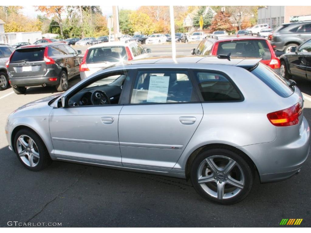 2006 A3 3.2 S Line quattro - Light Silver Metallic / Black photo #12