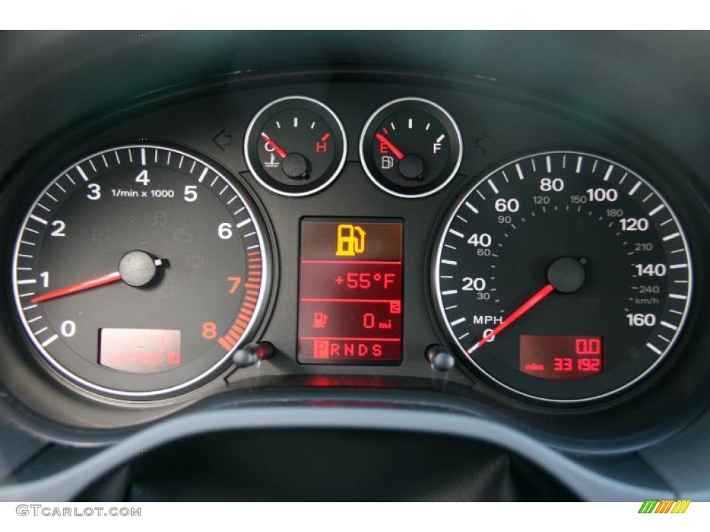 2006 Audi A3 3.2 S Line quattro Gauges Photo #39118088