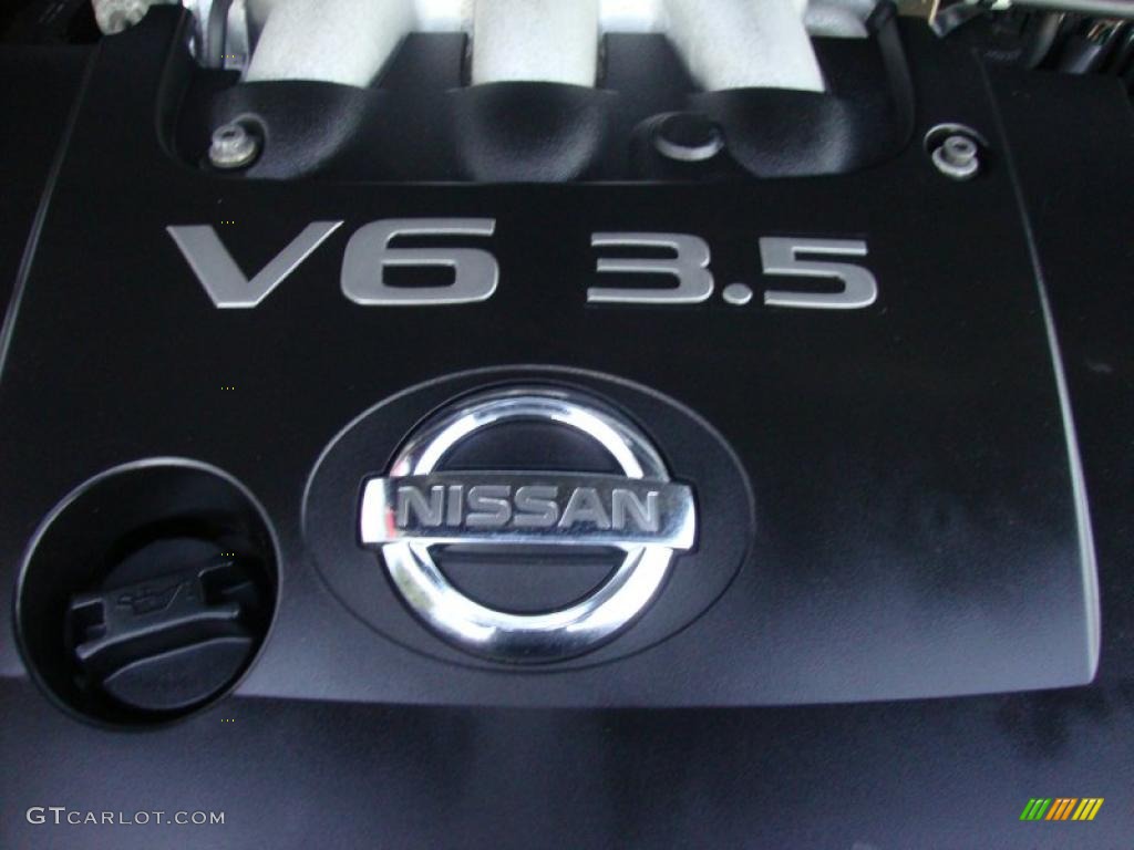 2006 Murano S AWD - Super Black / Charcoal photo #11
