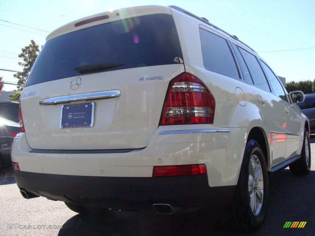 2008 GL 450 4Matic - Arctic White / Black photo #5