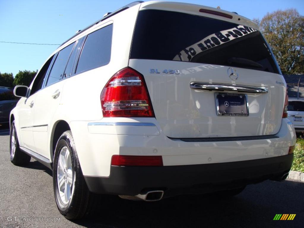 2008 GL 450 4Matic - Arctic White / Black photo #7