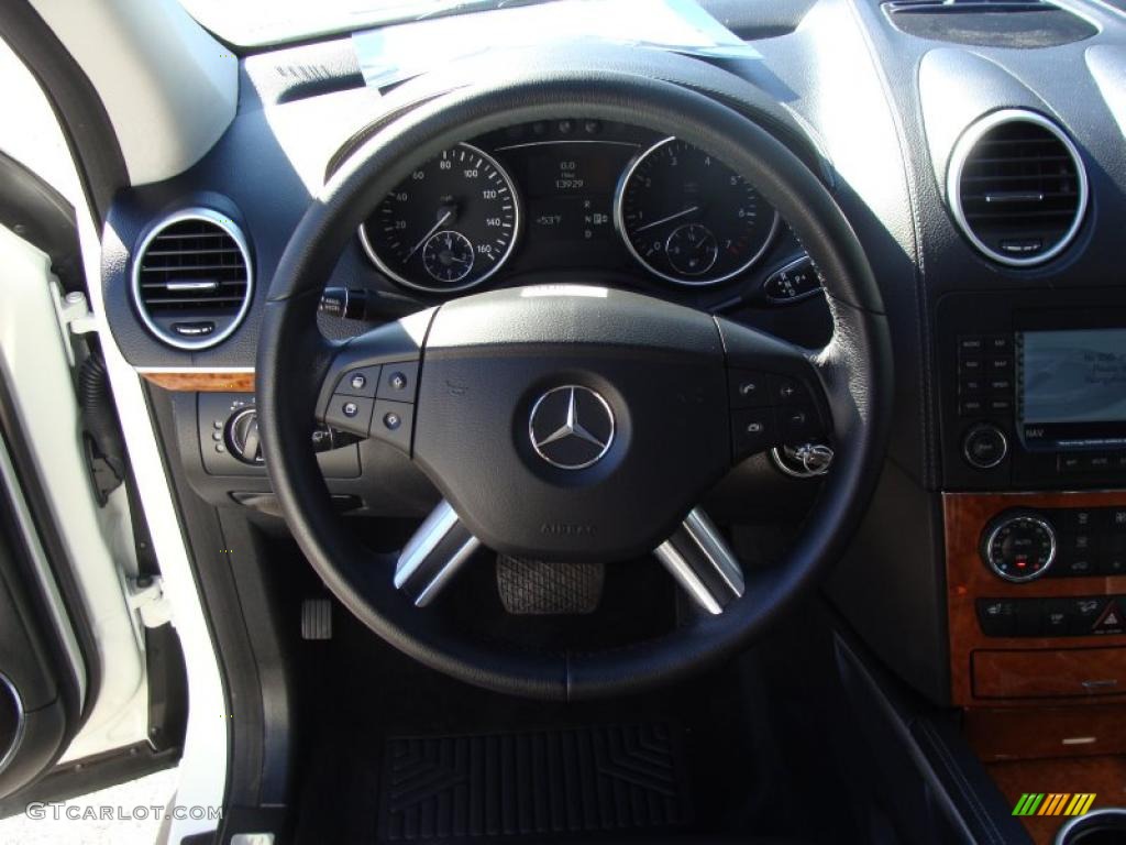 2008 Mercedes-Benz GL 450 4Matic Black Dashboard Photo #39119420