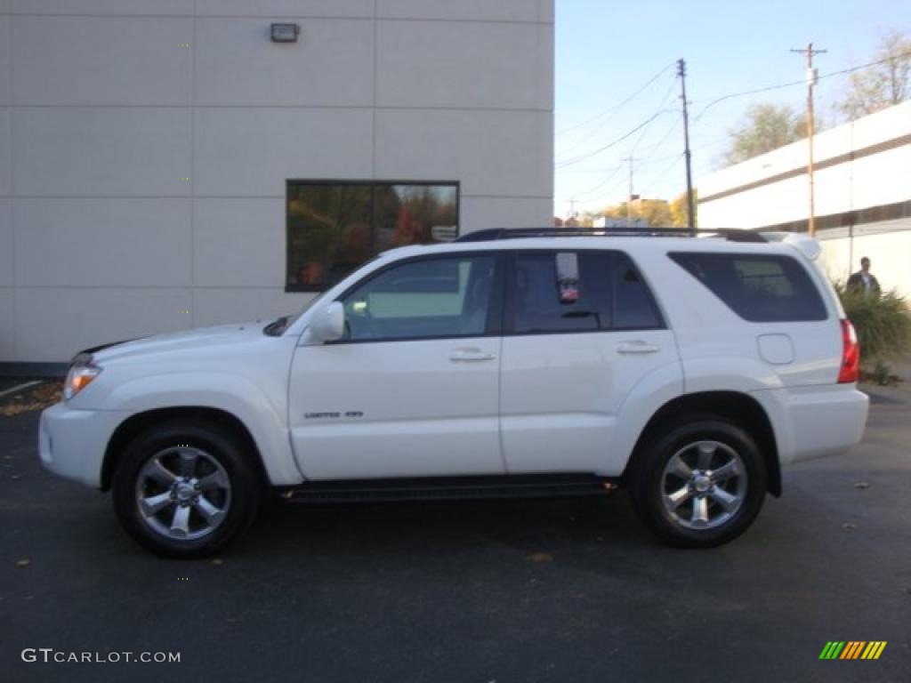 2008 4Runner Limited 4x4 - Natural White / Taupe photo #1