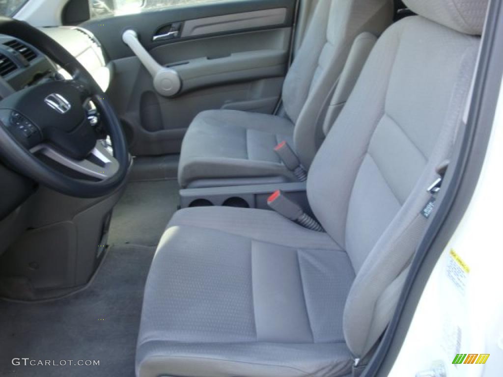 2007 CR-V EX 4WD - Taffeta White / Gray photo #7