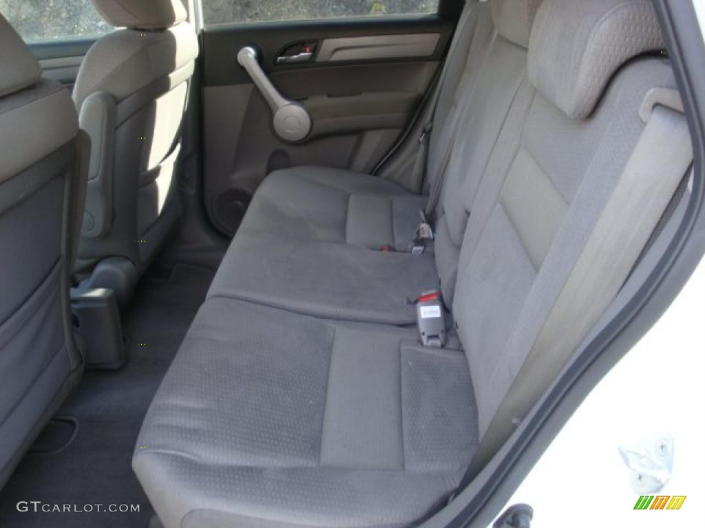 2007 CR-V EX 4WD - Taffeta White / Gray photo #13