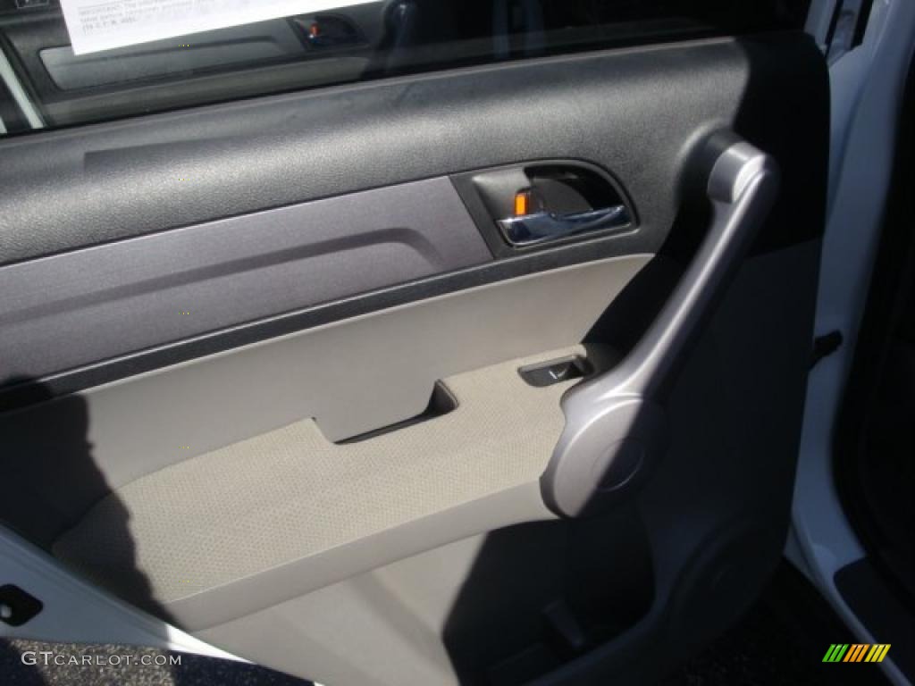 2007 CR-V EX 4WD - Taffeta White / Gray photo #15