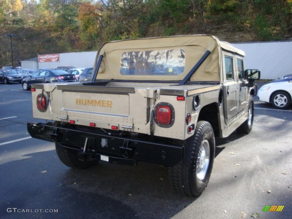 2001 H1 Soft Top - Metallic Pewter / Sandstorm photo #4