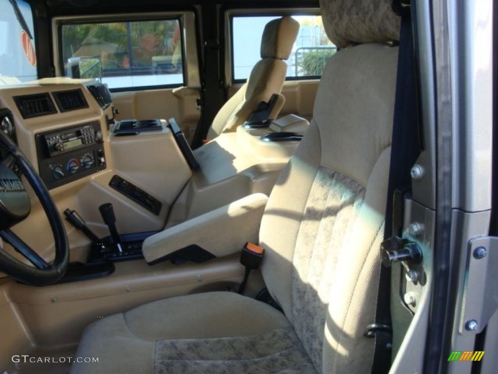 Sandstorm Interior 2001 Hummer H1 Soft Top Photo #39120548