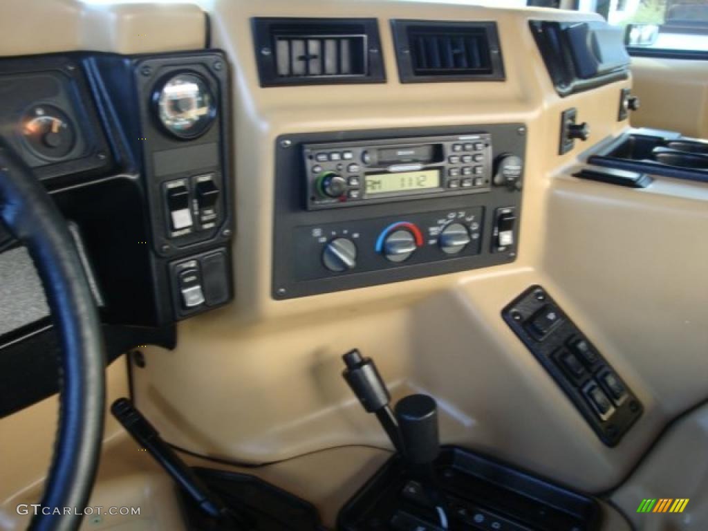 2001 H1 Soft Top - Metallic Pewter / Sandstorm photo #9