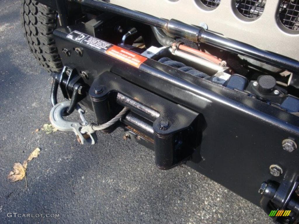2001 H1 Soft Top - Metallic Pewter / Sandstorm photo #12