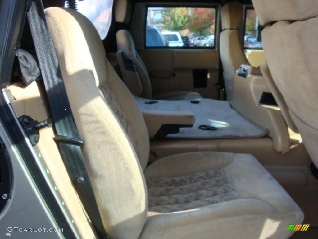 2001 H1 Soft Top - Metallic Pewter / Sandstorm photo #19