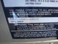 Info Tag of 2001 H1 Soft Top