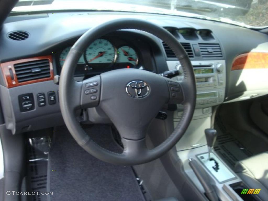 2006 Solara SLE V6 Convertible - Lunar Mist Metallic / Charcoal photo #13