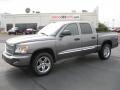 2008 Mineral Gray Metallic Dodge Dakota Laramie Crew Cab 4x4  photo #1