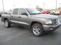 2008 Mineral Gray Metallic Dodge Dakota Laramie Crew Cab 4x4  photo #3