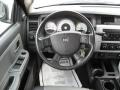 Dark Slate Gray/Medium Slate Gray 2008 Dodge Dakota Laramie Crew Cab 4x4 Steering Wheel