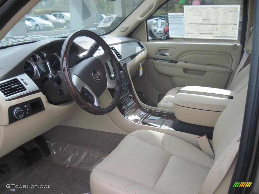 Cashmere/Cocoa Interior 2011 Cadillac Escalade ESV Luxury AWD Photo #39122322
