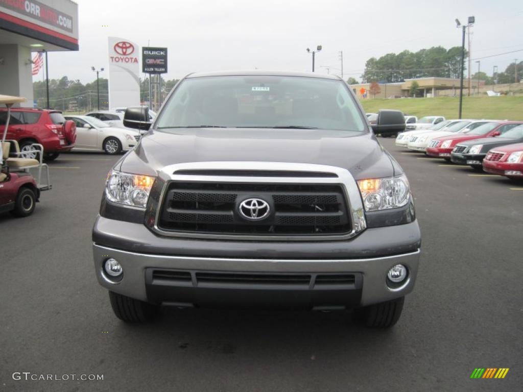 2011 Tundra CrewMax 4x4 - Magnetic Gray Metallic / Graphite Gray photo #8