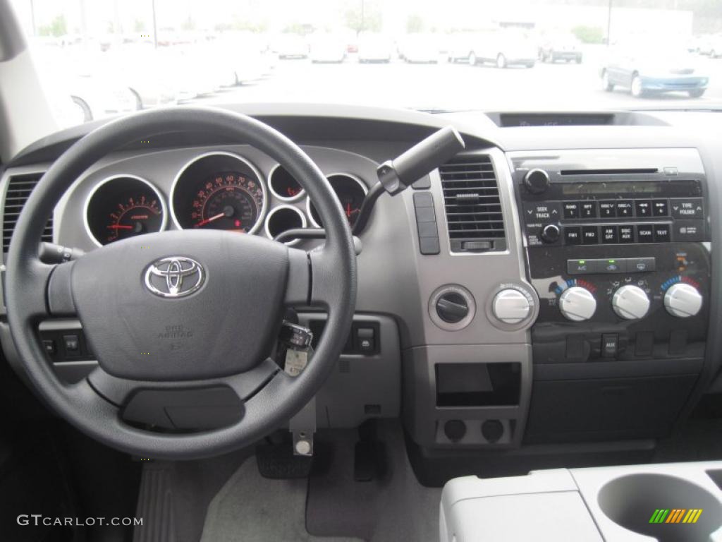 2011 Tundra CrewMax 4x4 - Magnetic Gray Metallic / Graphite Gray photo #15