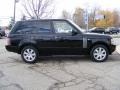 Java Black Pearlescent 2008 Land Rover Range Rover V8 HSE Exterior