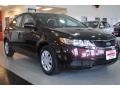 2011 Dark Cherry Kia Forte EX  photo #8